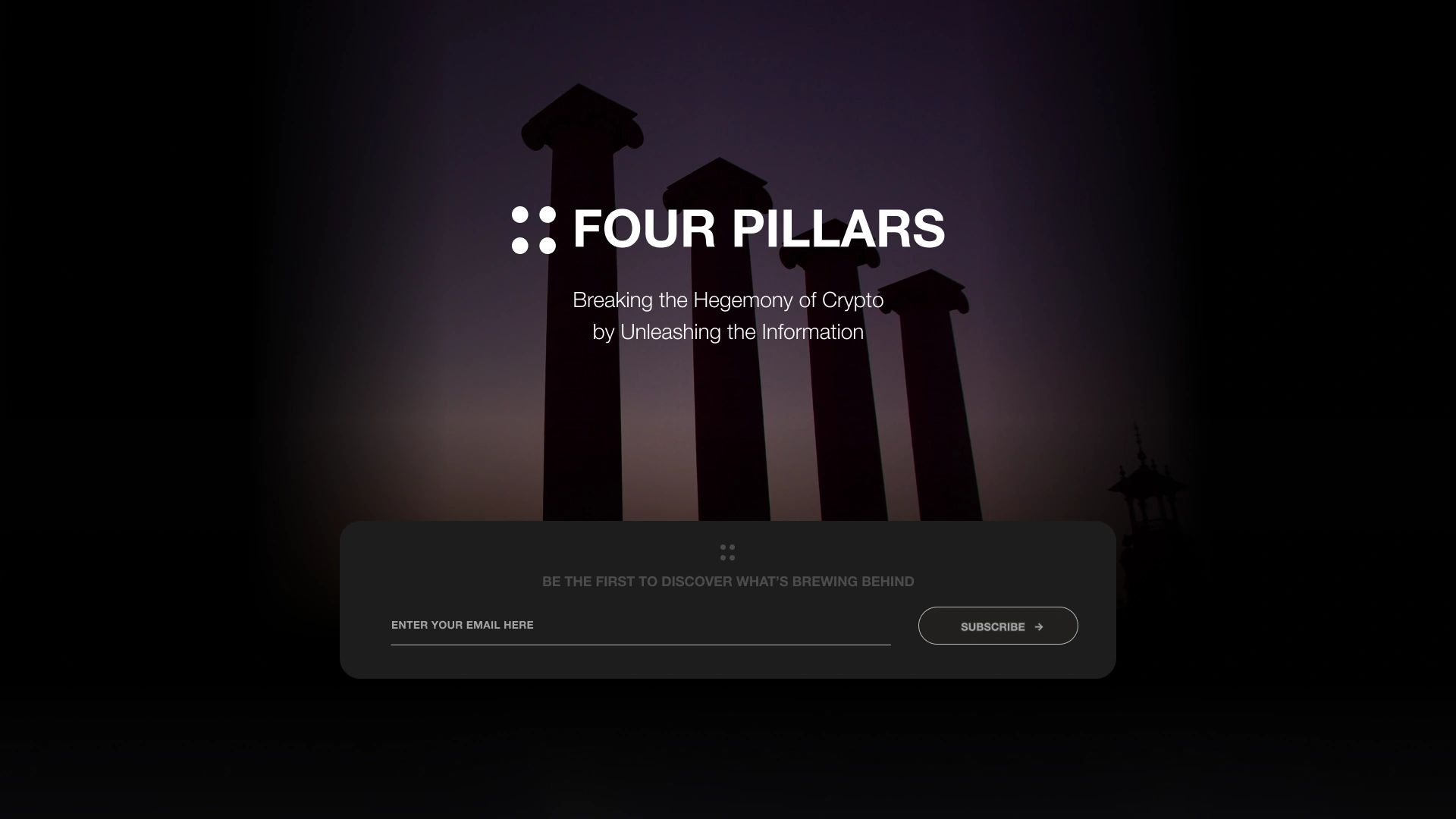 4pillars 웹사이트 구축 사례 대표 이미지